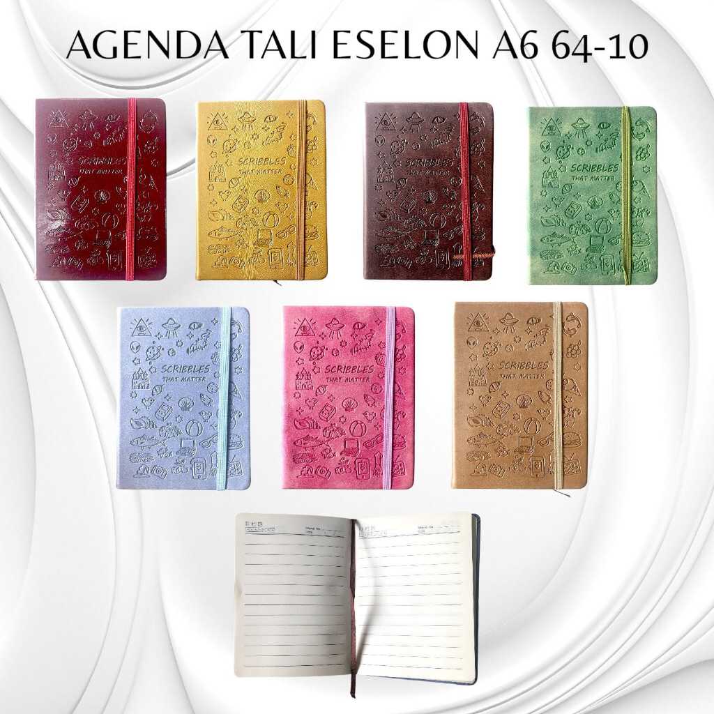 

Agenda Tali Eselon UKURAN A6 64-10/ NOTES /BUKU CATATAN