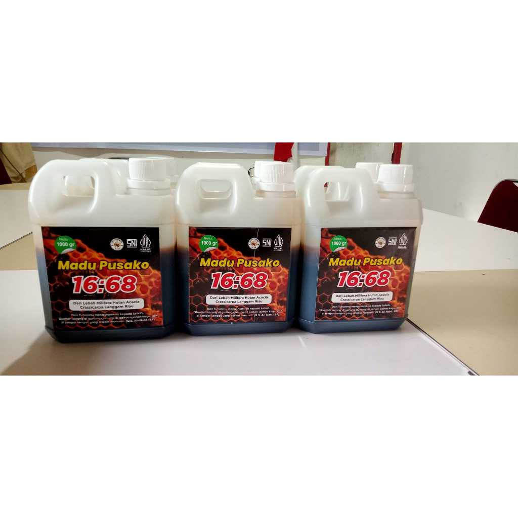 

MADU PUSAKO 100% ASLI TANPA CAMPURAN- MADU SARANG - ROKAN HILIR RIAU 16:68