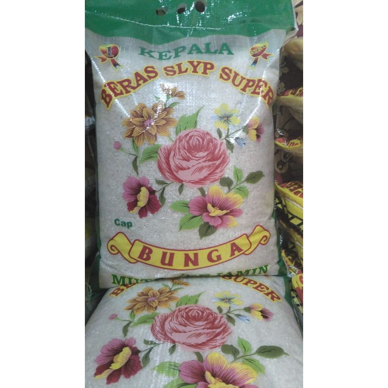 

Beras Slyp super cap bunga 10 kg
