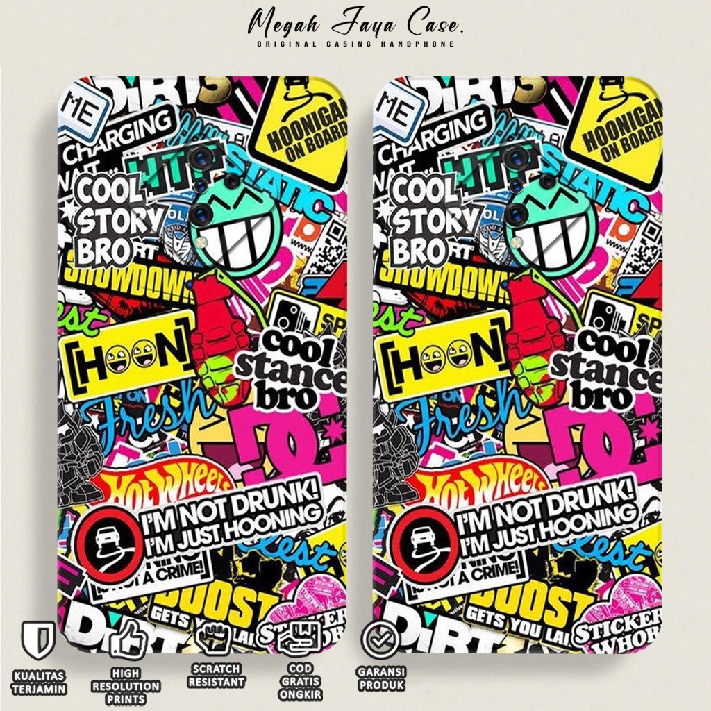 Softcase Hp VIVO S1 PRO - Case Hp VIVO S1 PRO Motif GRAFF - Casing Hp VIVO S1 PRO - Softcase Pro Cam