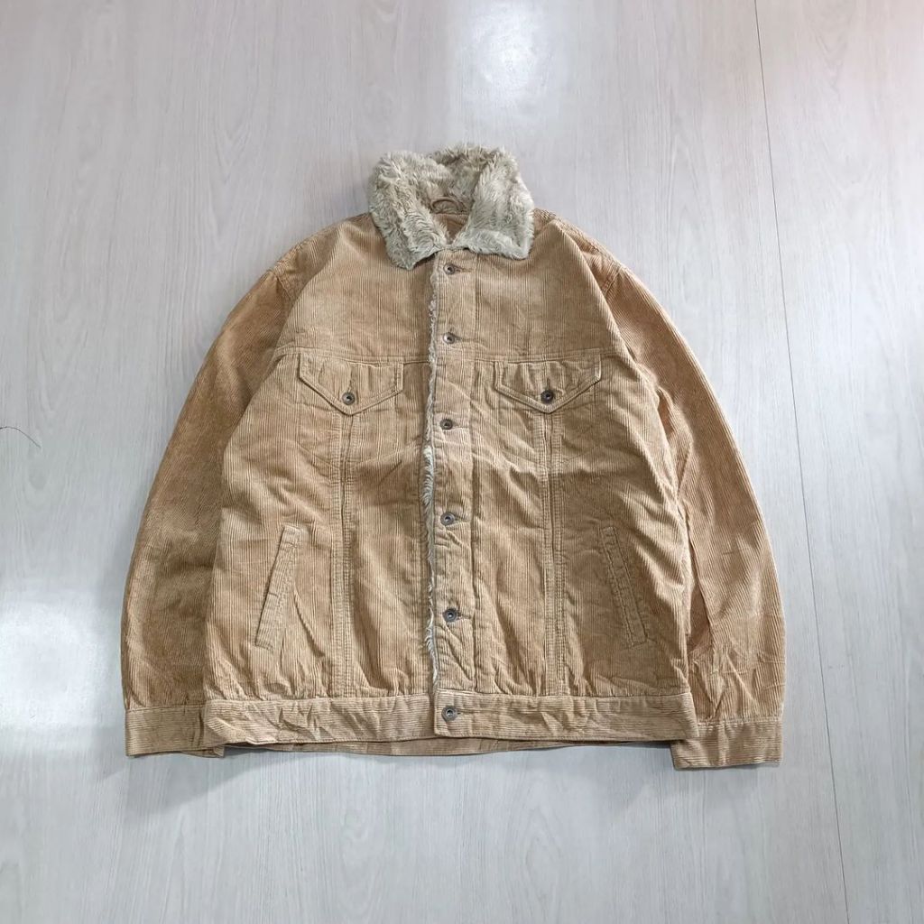 UNIQLO  CORDUROY  TRUCKER JACKET