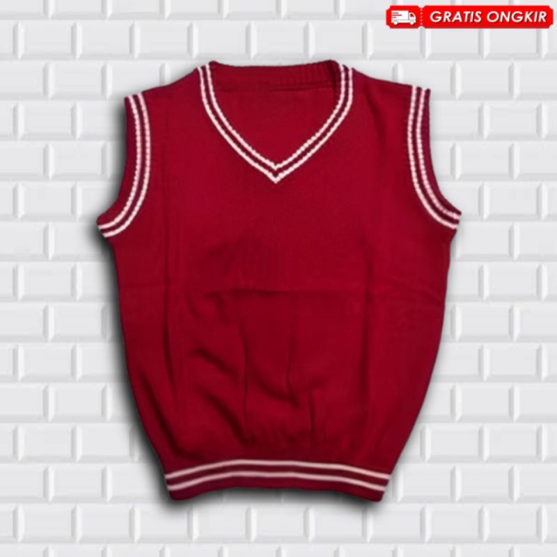 Rompi Rajut Anak | Atasan Baju Anak Usia 1-12 Tahun laki-laki/perempuan Rompi tebal nyamai dipakai