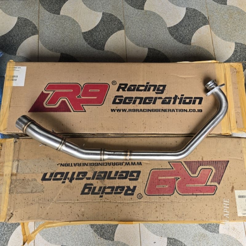header pipa leher knalpot R9 original honda NEW CB150R LED cb 150 r