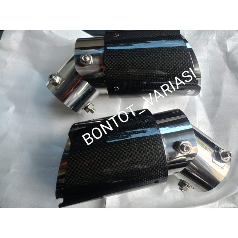 HONDA HRV 2022 BUNTUT KNALPOT CARBON AKRAPOVIC MUFFLER
