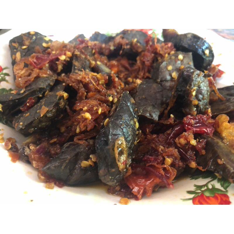 

sambal paru sapi kemasan pouch isi 250 gram