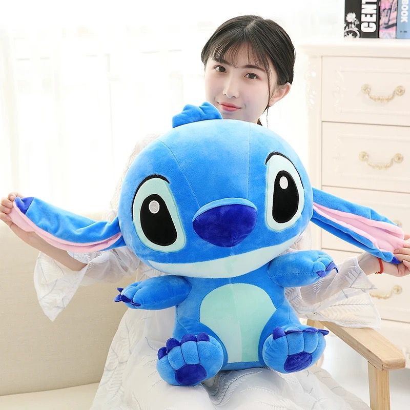 Mainan Boneka Stuffed Plush Kartun Lilo & Stitch Import Terbaru Super Lembut Terjangkau / boneka sti