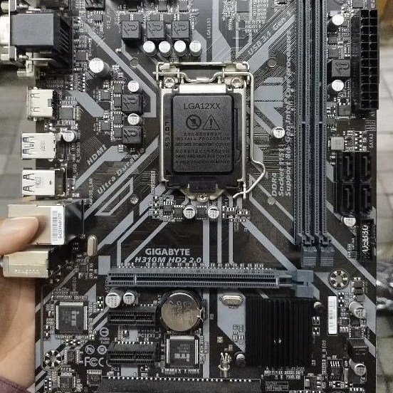Mobo Mainboard H310 LGA 1151 DDR4 Gen 8 Gen 9
