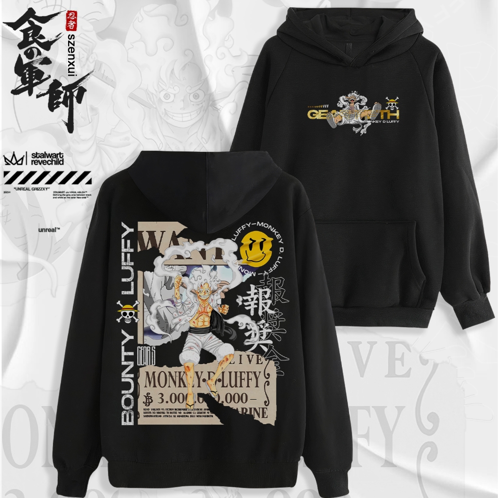 Sweater Pria Hoodie Anime ONE PIECE Basic Hoodie Unisex Japanese Style