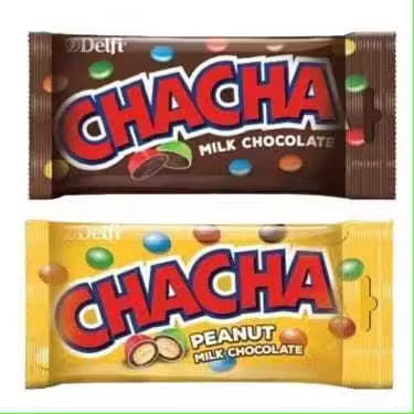 

Delfi ChaCha Milk Chocolate, cokelat/1rg isi 10pcs/5g/pcs