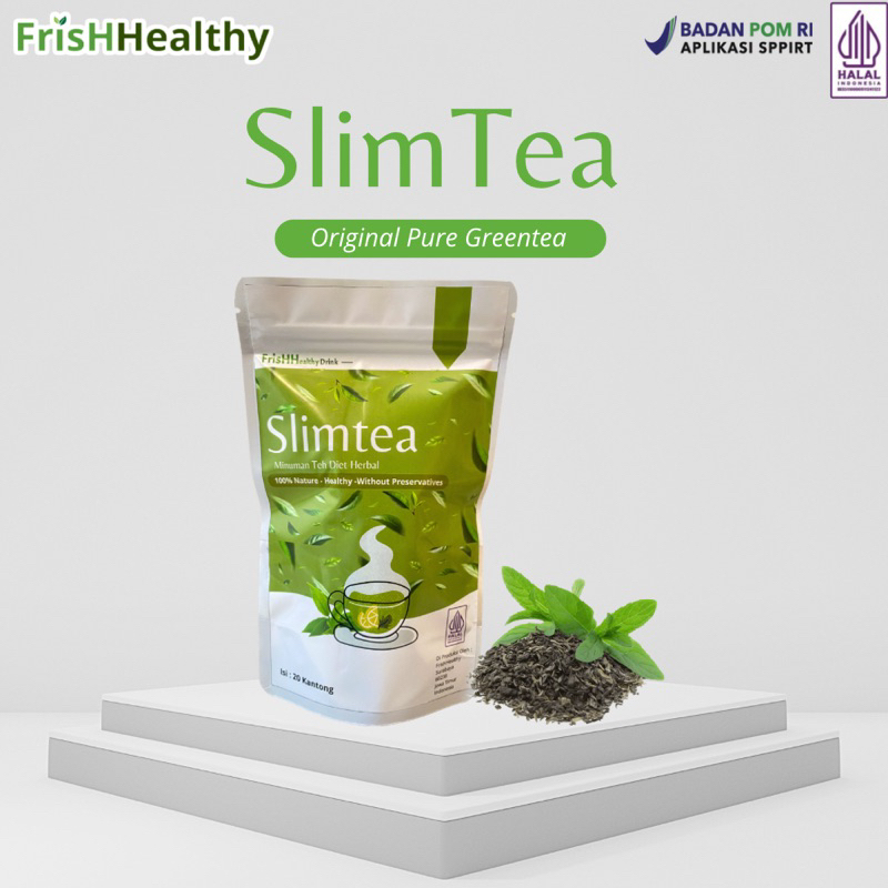 

SlimTea Healthy - Teh Diet Herbal - 100% Alami - Diet Alami - Healthy and Safe Diet