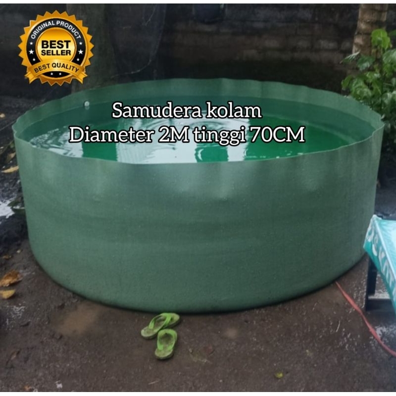 kolam bulat tanpa rangka D2M T70CM