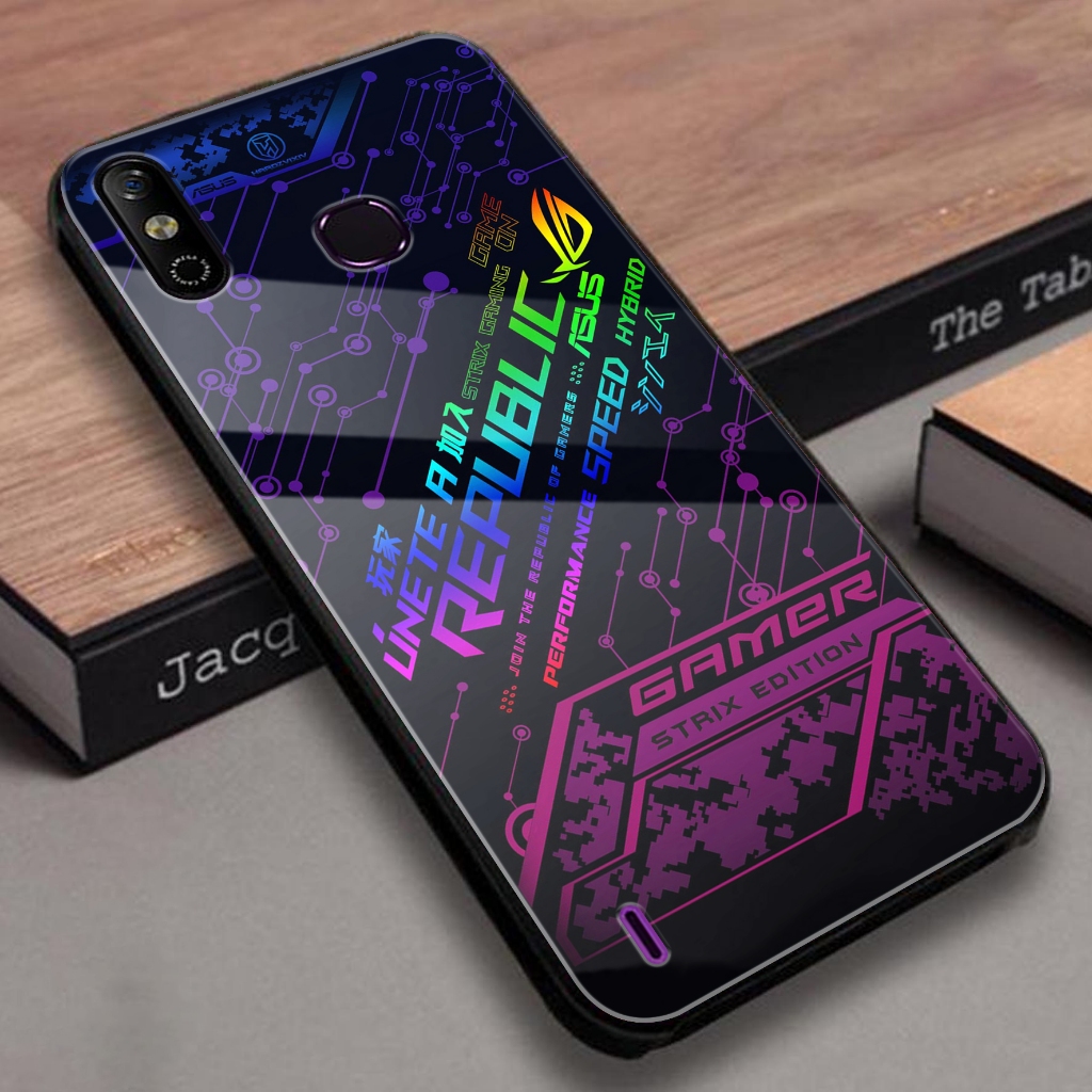 Case INFINIX SMART 4 - Motif ( ROG ) - 2D Premium Glossy - Softcase Glossy - Hardcase Glossy - COD