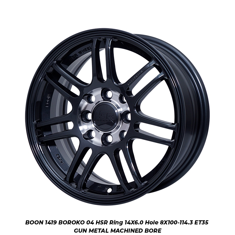 paket velg r14 baut 4 mobil carry brio ayla calya jazz vois dll velg hsr r14