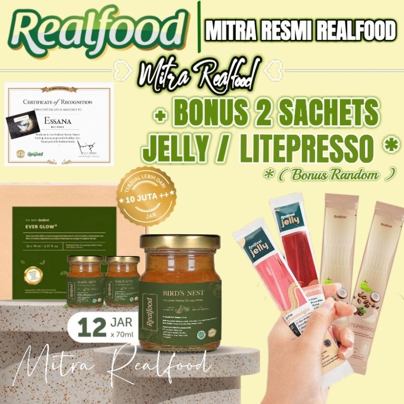 

Realfood Ever Glow Plus Rasa Kurma 12 Jar ( Minuman Sarang Burung Walet )