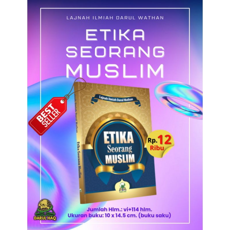 buku etika seorang muslim/adab/akhlak