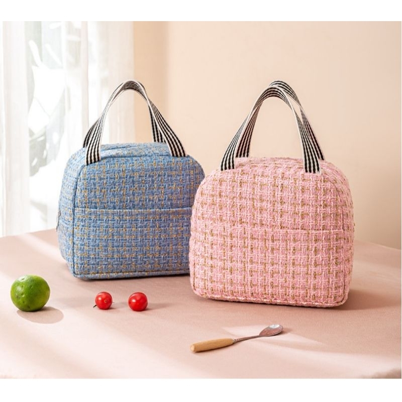 Tas Bekal Lunch Bag Tas Bekal Makanan/Bag Kotak Makan Aluminium Foll/ Lunch box HandBag [ BM 015 ]