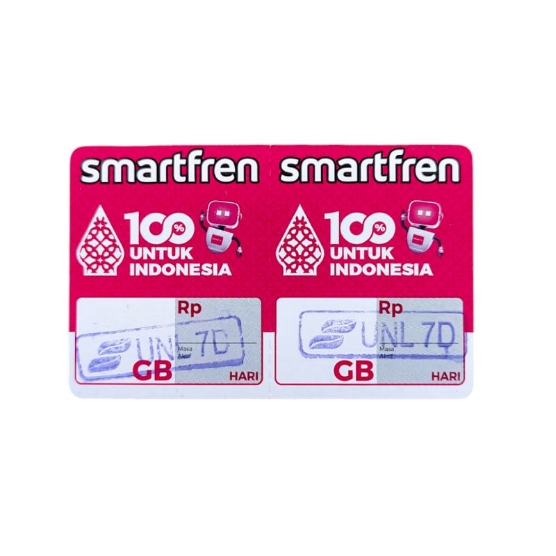 Voucher Smartfren Unlimited 7 Hari