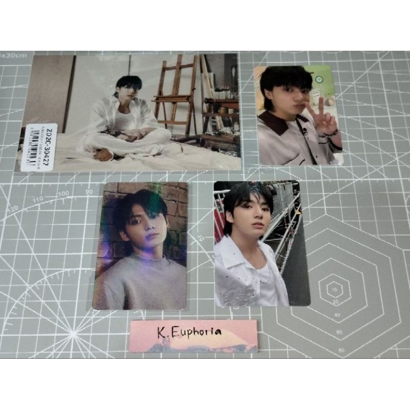 [READY STOCK] Photocard Lucky Draw Golden Jungkook JK BTS PC LD POB UMS JPFC