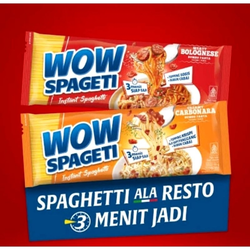

Wow Spageti Instant 84Gr