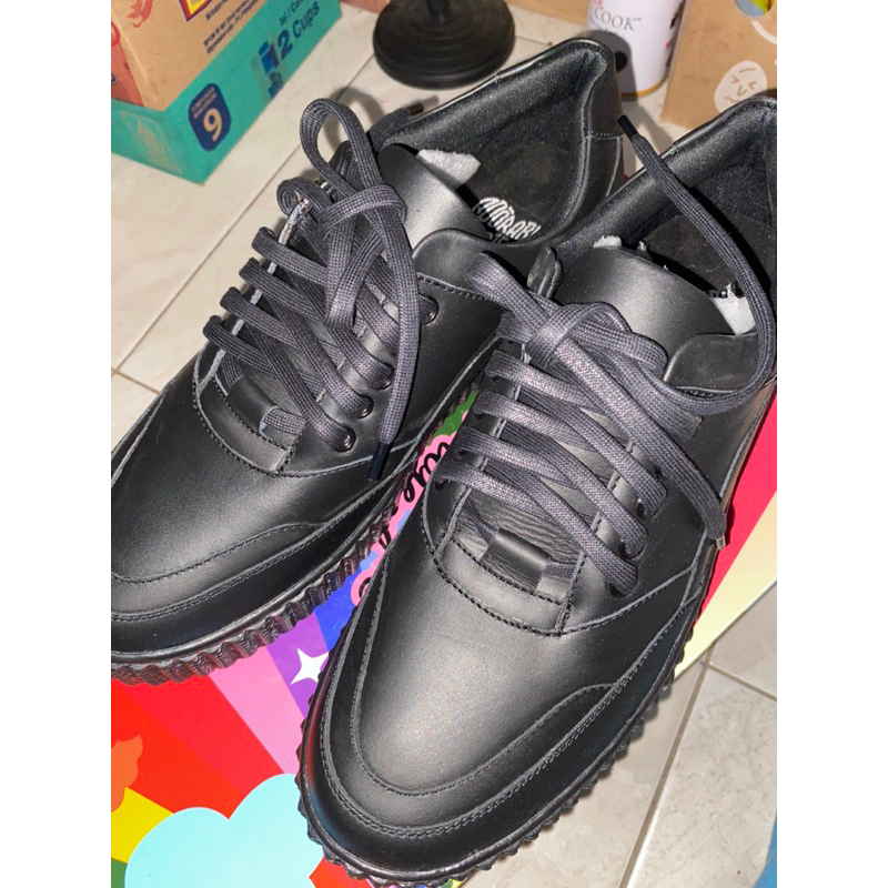 New Adorableprojects - Medalion Sneakers Genuine Leather Black