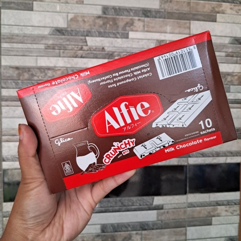 

Glico Alfie Milk Chocolate Regular 15pcs x 31gr 10pcs x 31gr