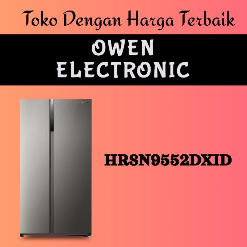 HITACHI KULKAS SIDE BY SIDE REFRIGERATOR HRSN9552DXID