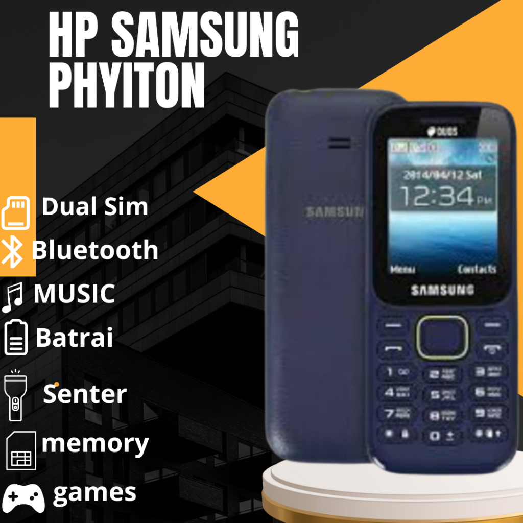Samsung Phyiton B310EJadul Berkualitas Baru Gress Bergaransi 100% Original HP SAMSUNG B310E ORIGINAL
