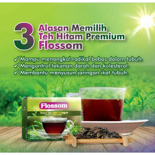 

Teh Hitam Flossom Kolagen TEH HITAM PREMIUM