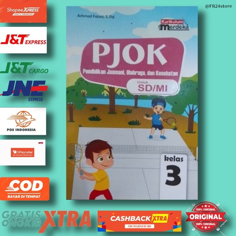 BUKU PJOK KURIKULUM MERDEKA UNTUK KELAS 3 SD/MI
