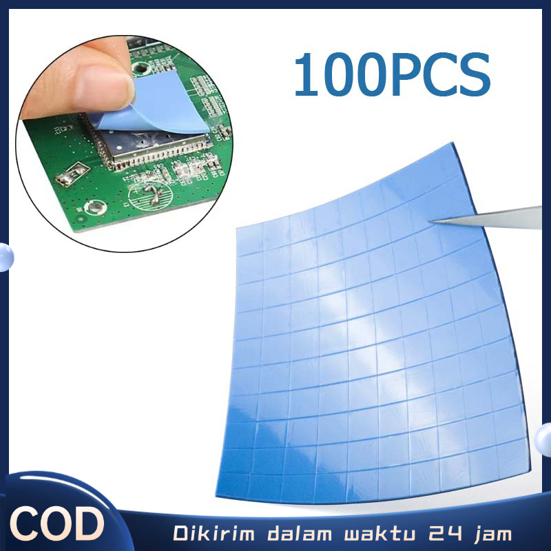 Thermal Pad Silicone Thermal Pad 10cm X 10cm X 1mm Heatsink Silicone Thermalpad Untuk Gpu Processor 