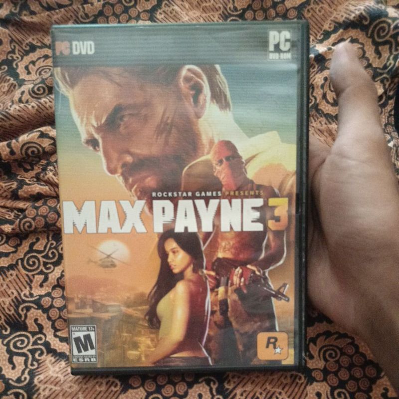 PC DVD Game Max Payne 3 Original