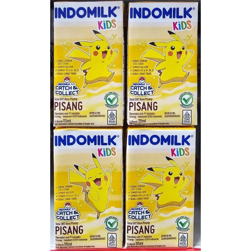 

Indomilk Kids Susu Uht Rasa Pisang 115ml