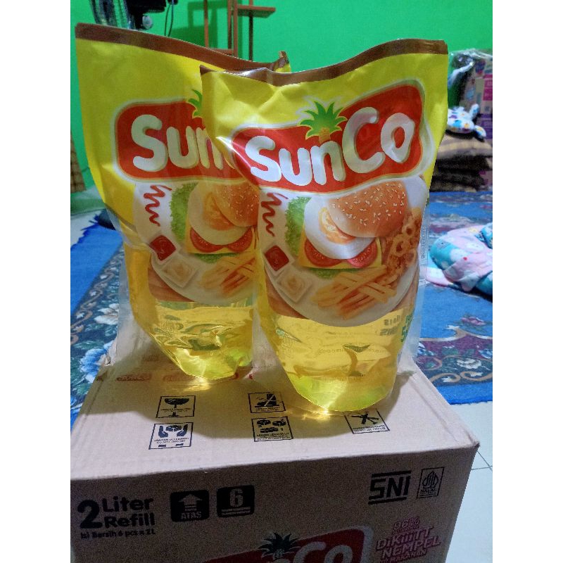 

(BISA COD) Minyak Goreng SUNCO 2liter