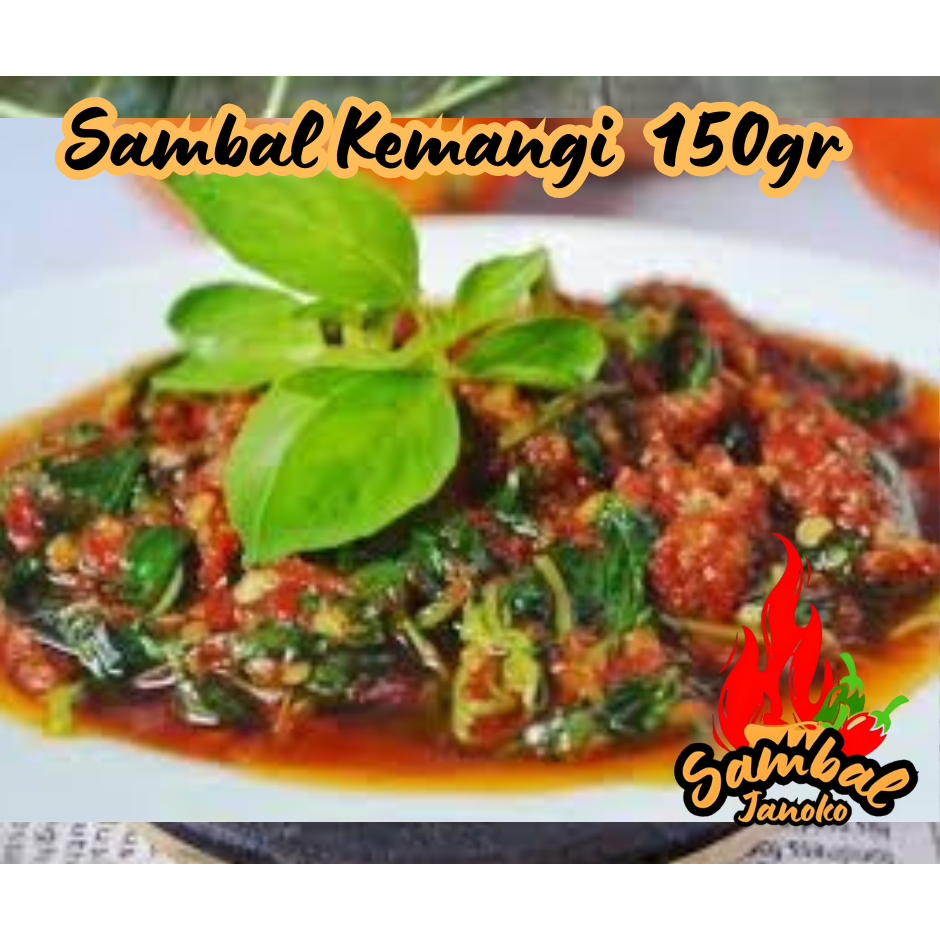 

[ PAKET HEMAT 3 BOTOL ] Sambal KEMANGI 150gr / sambel enak / sambel pedes / sambel rumahan