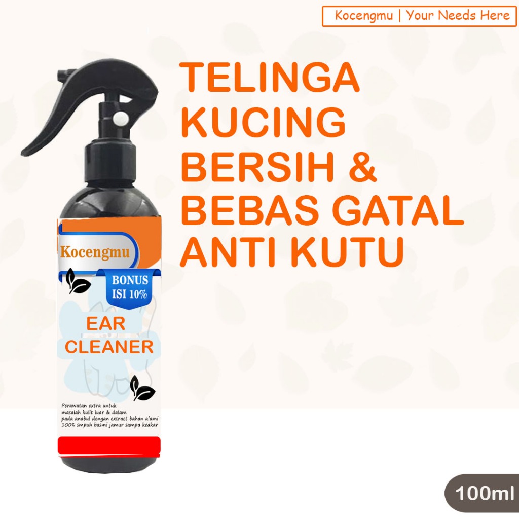 Obat Gatal Kucing Obat Gatal Telinga Kucing Spray Cubbycat (100ml)