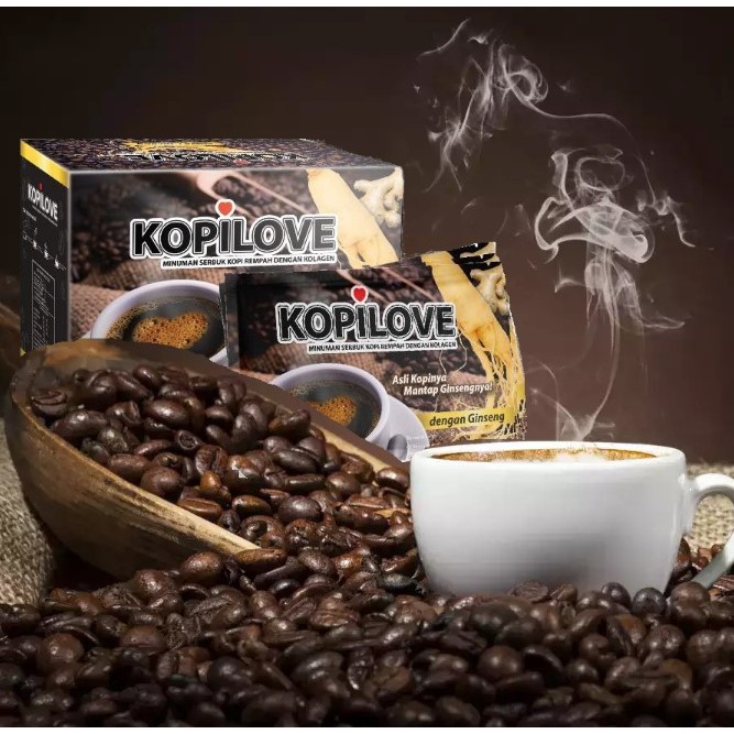 Kopi Love Ekstrak Gingseng Penambah Stamina Pria