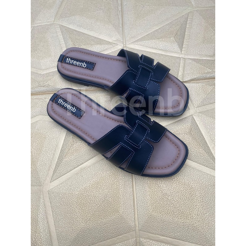 PROMOSANDAL WANITA MODEL H MOTIF ANYAMAN//SANDAL WANITA//SENDAL CEWEK