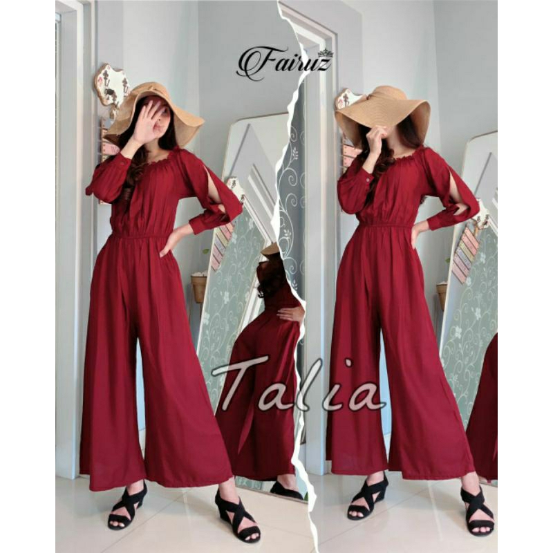 TALIA Setelan Jumpsuit by Fairuz