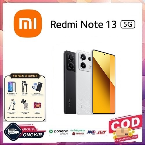 Xiaomi Redmi Note 13 5G | Tiga kamera 108 MP FHD+ AMOLED