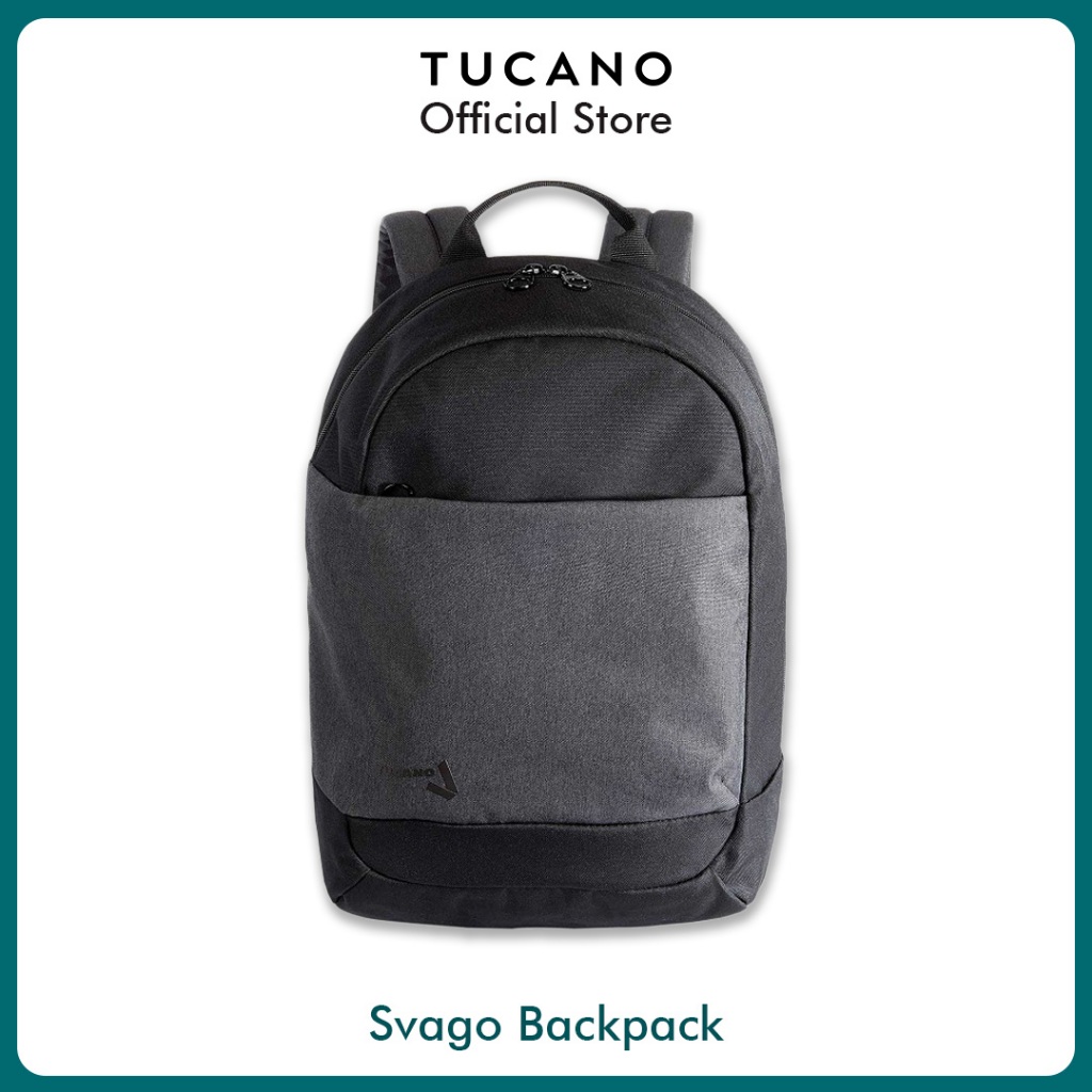 Tucano Backpack Svago for MacBook Pro 15"/ iPad/ Note Book 15.6" Black (BKSVA) Tas Ransel | Ransel S