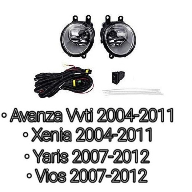 Foglamp Lampu Kabut Avanza VVTI  Foglamp Avanza Xenia Old