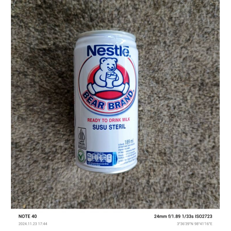 

BEAR BRAND ~ SUSU STERIL 189ML