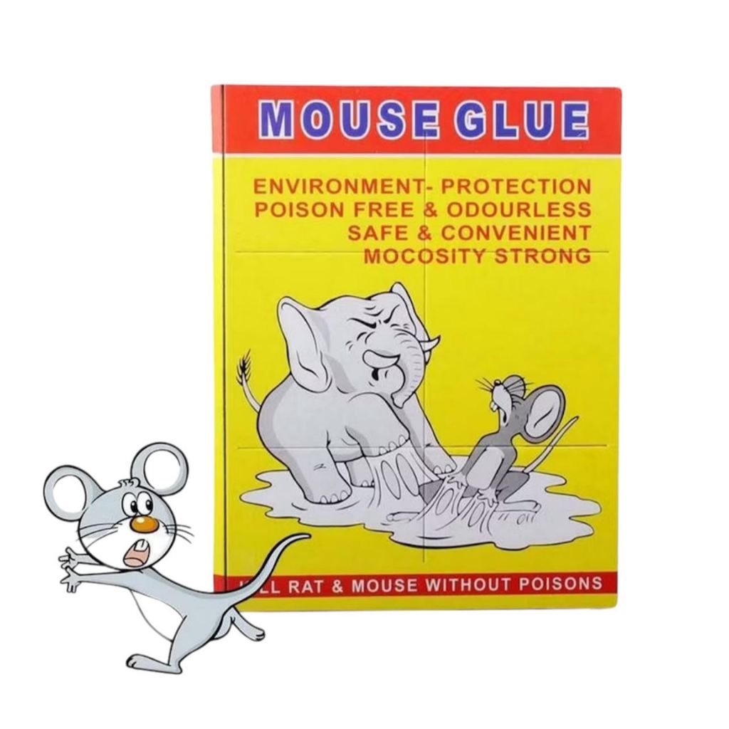 KHOUSE - LEM PERANGKAP TIKUS AMPUH / JEBAKAN TIKUS LEM / ALAT TANGKAP TIKUS / LEM TIKUS / LEM TIKUS 