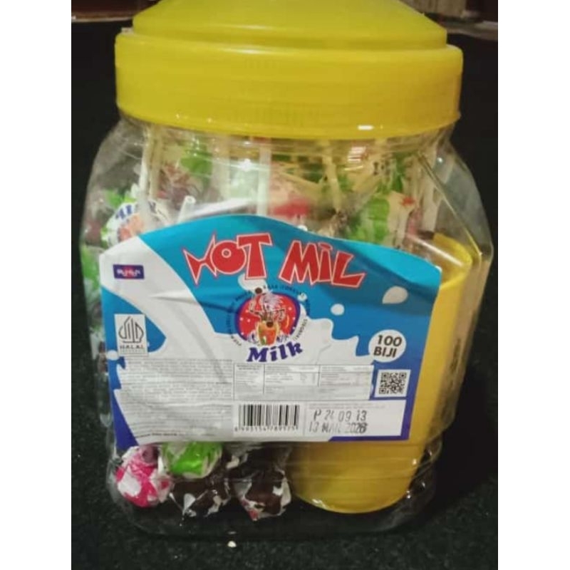 

Permen hot mil & lunak