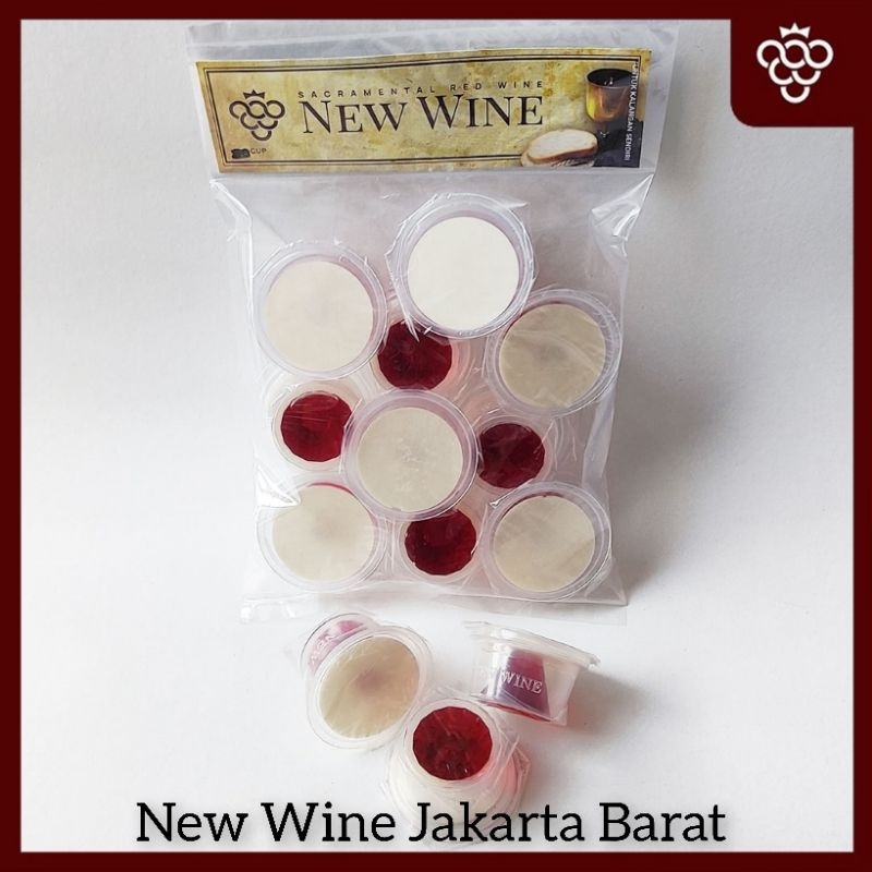 

Paket Ekslusif Anggur Perjamuan Kudus + Hosti Polos Besar - Isi 10