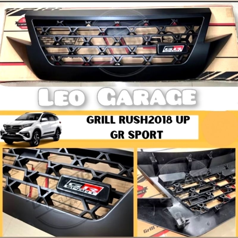 ALL NEW RUSH TERIOS GR SPORT 2018 2019 2020 2021 2022 2023 2024 2024 GRILL DEPAN FRONT GRILL BUMPER 