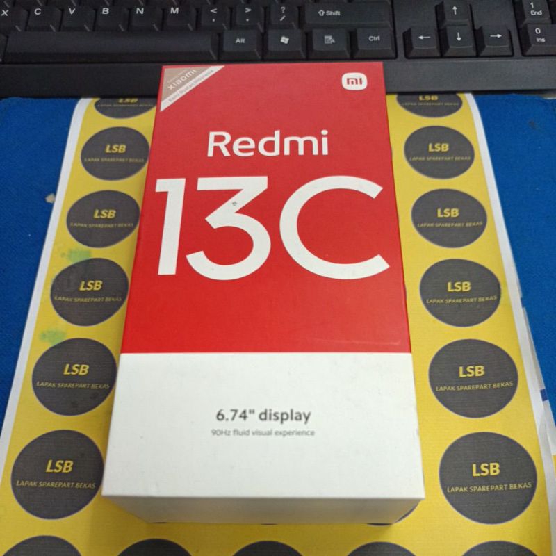 DUS BOX HANDPHONE XIAOMI REDMI 13C ORIGINAL BEKAS