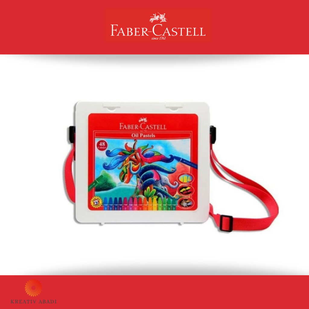 

Faber-Castell Hexagonal Oil Pastel 48 Pcs Plastic Bag