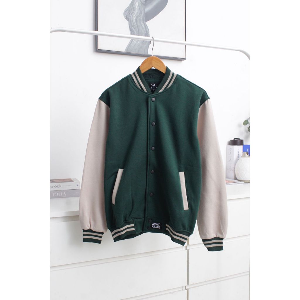 Jaket Varsity Baseball Polos jacket Varsity Polos  Distro Original