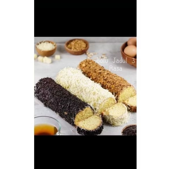 

Bolu Jadul 3 Rasa Homemade Enak, Lembut Tanpa pengawet Uk 25x25